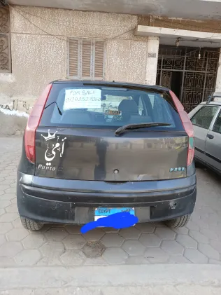 فيات بونتو 2003 أبيض مستعملة للبيع