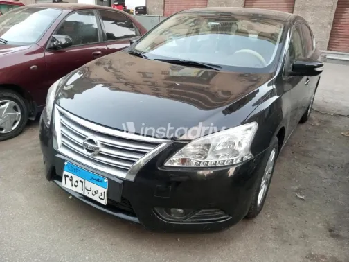 نيسان سنترا 2020 أسود مستعملة للبيع - 6