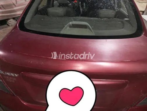 Nissan Sunny 2015 Red Used for Sale - 3