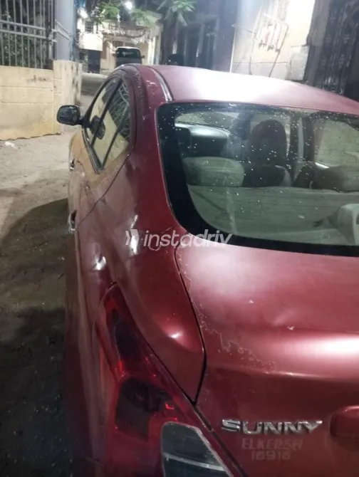 Nissan Sunny 2015 Red Used for Sale - 8
