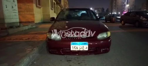 Hyundai Accent 1998 Dark Red Used for Sale - 1