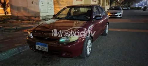 Hyundai Accent 1998 Dark Red Used for Sale - 2