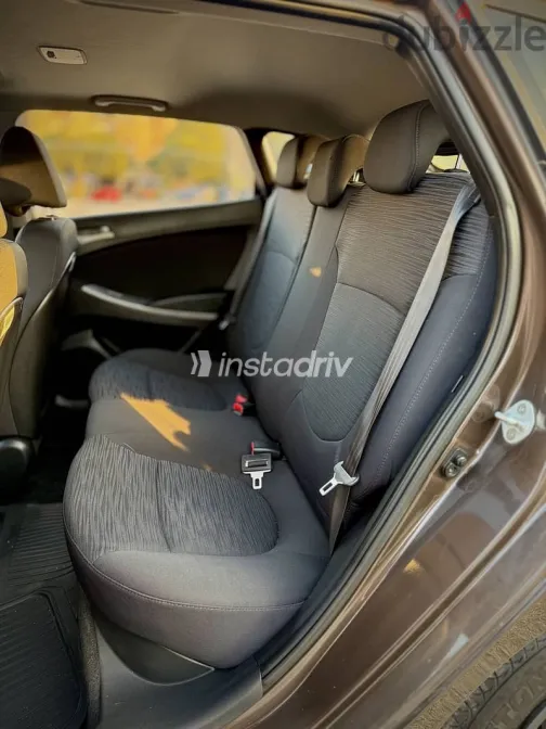 Hyundai Accent 2017 Brown Used for Sale - 8
