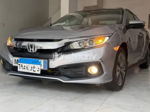 Honda Civic 2020 Silver Used for Sale - 2