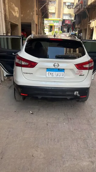 نيسان قشقاي 2016 أبيض مستعملة للبيع