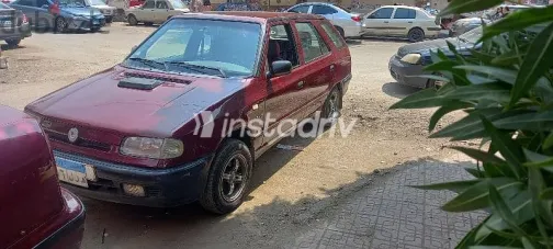 سكودا فيليشيا كومبي 1997 أحمر مستعملة للبيع - 4