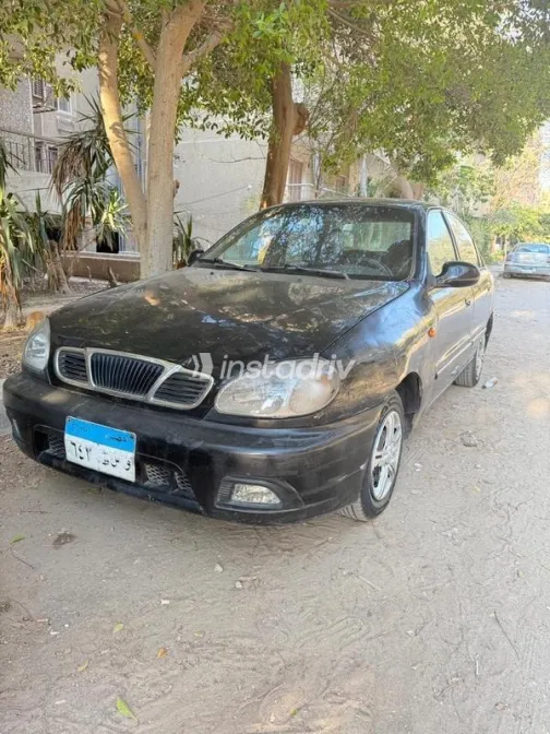 دايو لانوس 2 2007 أسود مستعملة للبيع - 2