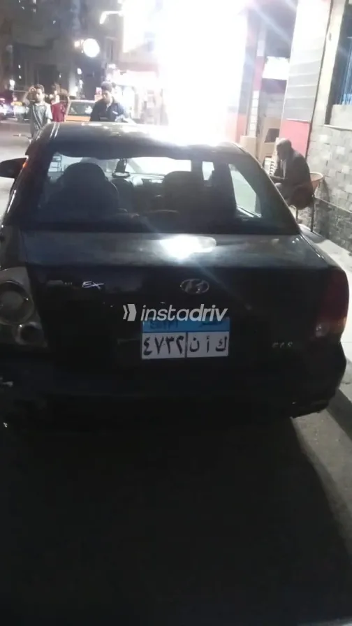 Hyundai Verna 2009 Black Used for Sale - 3