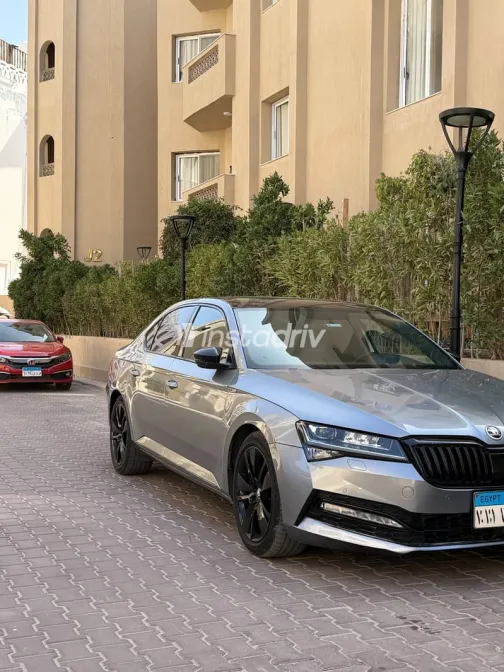 Skoda Superb 2021 Gray Used for Sale - 3