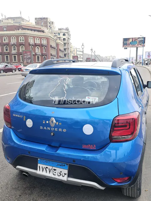 Renault Sandero Step Way 2020 Blue Used for Sale - 3