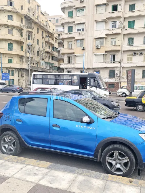 Renault Sandero Step Way 2020 Blue Used for Sale - 4