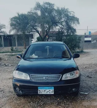 نيسان صنى 2007 أسود مستعملة للبيع