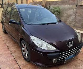 Peugeot 207 SW 2006 Burgundy Used for Sale