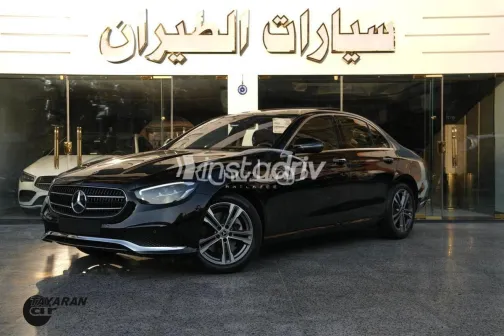 مرسيدس E 200 2021 أسود مستعملة للبيع - 2