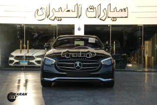 مرسيدس E 200 2021 أسود مستعملة للبيع