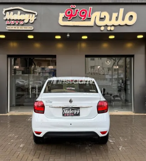 رينو لوجان 2021 أبيض مستعملة للبيع - 7