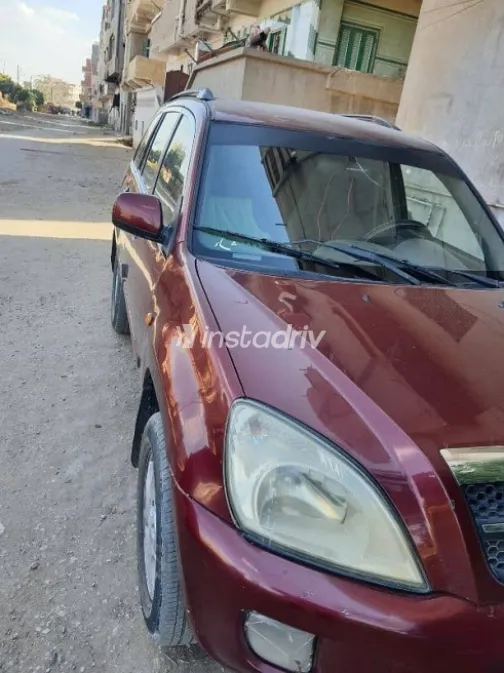 Speranza Tiggo 2010 Burgundy Used for Sale - 2