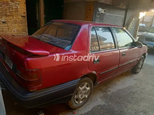 Hyundai Excel 1994 Burgundy Used for Sale - 2