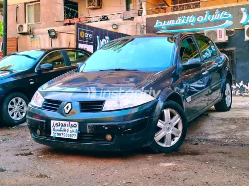 رينو ميجان 2005 أسود مستعملة للبيع - 3