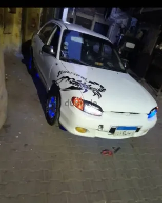 Hyundai Accent 1999 White Used for Sale