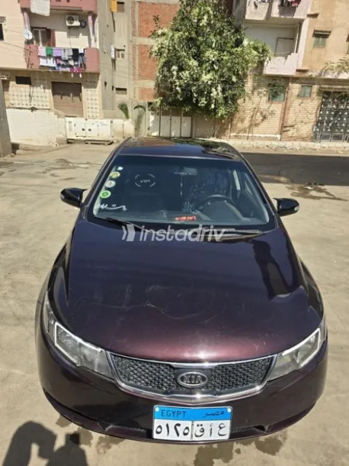 Kia Cerato 2010 Dark Red Used for Sale - 2