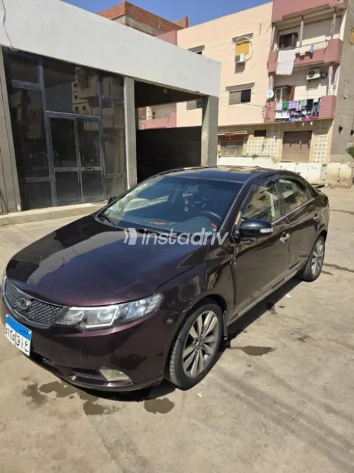 Kia Cerato 2010 Dark Red Used for Sale - 3