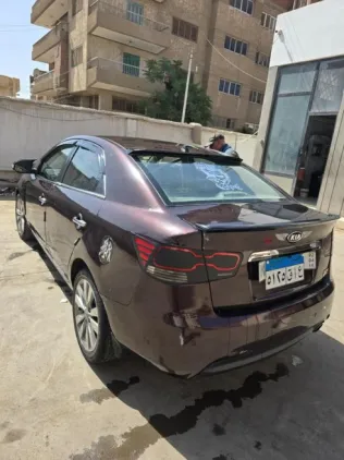 Kia Cerato 2010 Dark Red Used for Sale