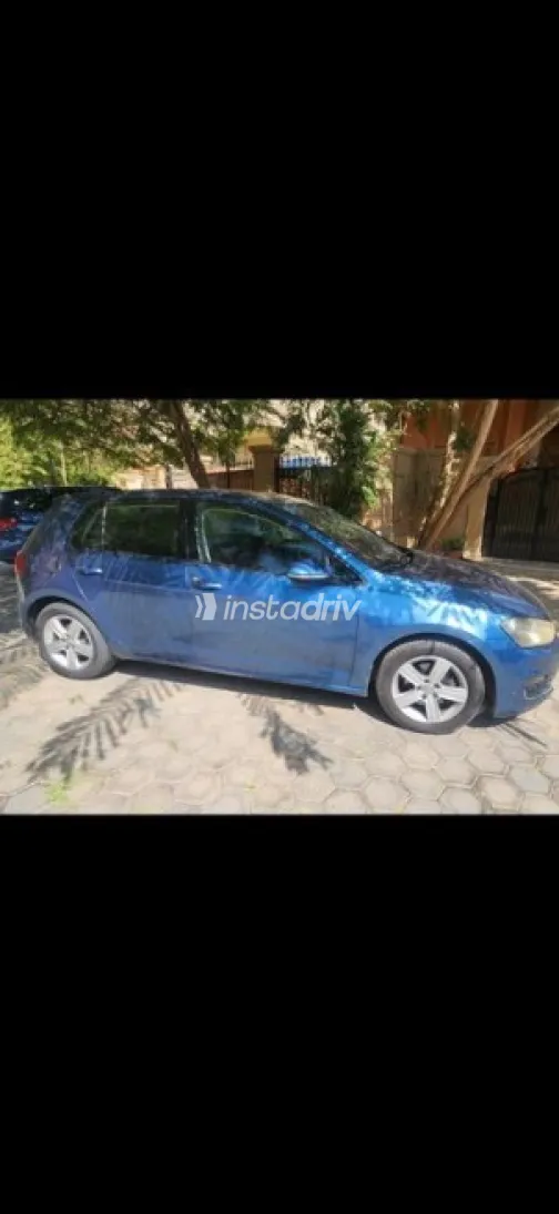 Volkswagen Golf 7 2015 Blue Used for Sale - 3