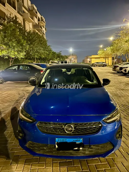 اوبل كورسا 2022 أزرق مستعملة للبيع - 3