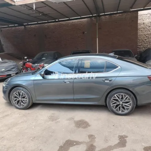 سكودا اوكتافيا A8 2021 أبيض مستعملة للبيع - 5