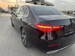 مرسيدس C 180 2024 أسود مستعملة للبيع
