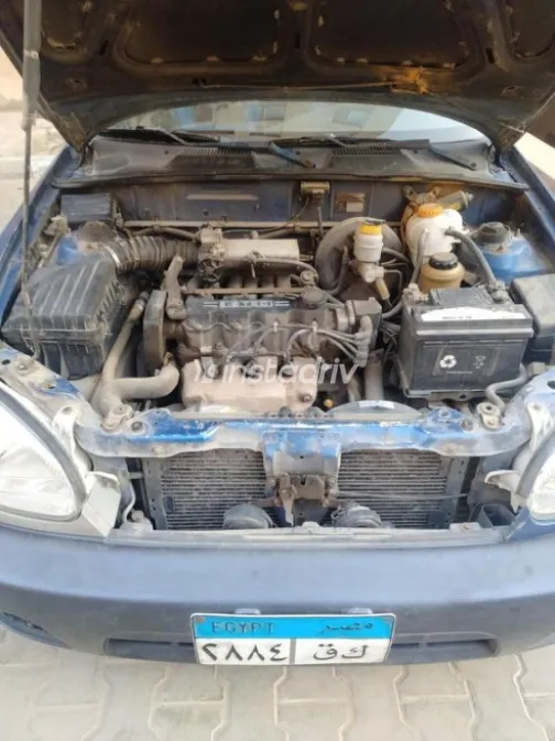 دايو لانوس 2 2004 أزرق مستعملة للبيع - 3
