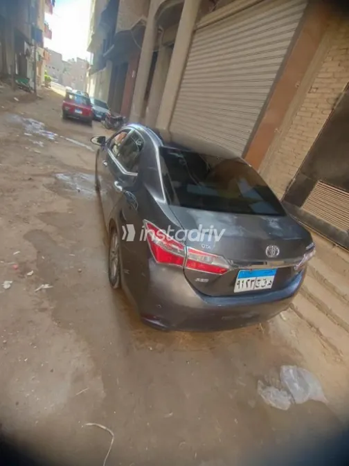 تويوتا كورولا 2015 فضي مستعملة للبيع - 9