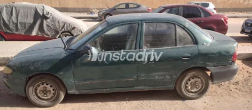 Hyundai Accent 2000 Dark Green Used for Sale - 2