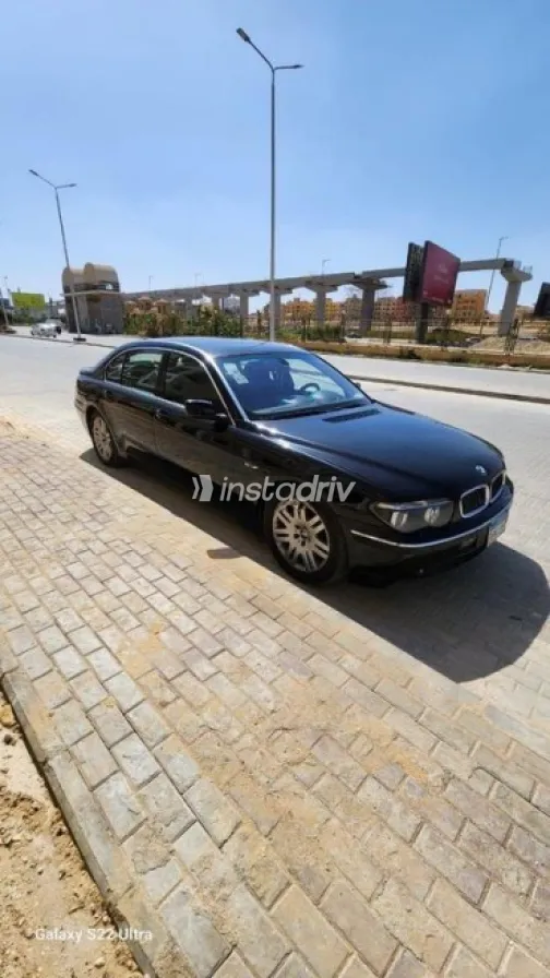 BMW 745 2002 Black Used for Sale - 2