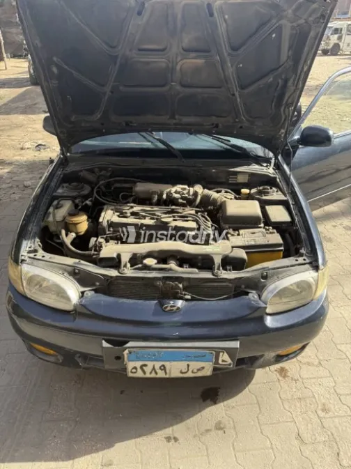 Hyundai Accent 1998 Dark Blue Used for Sale - 6