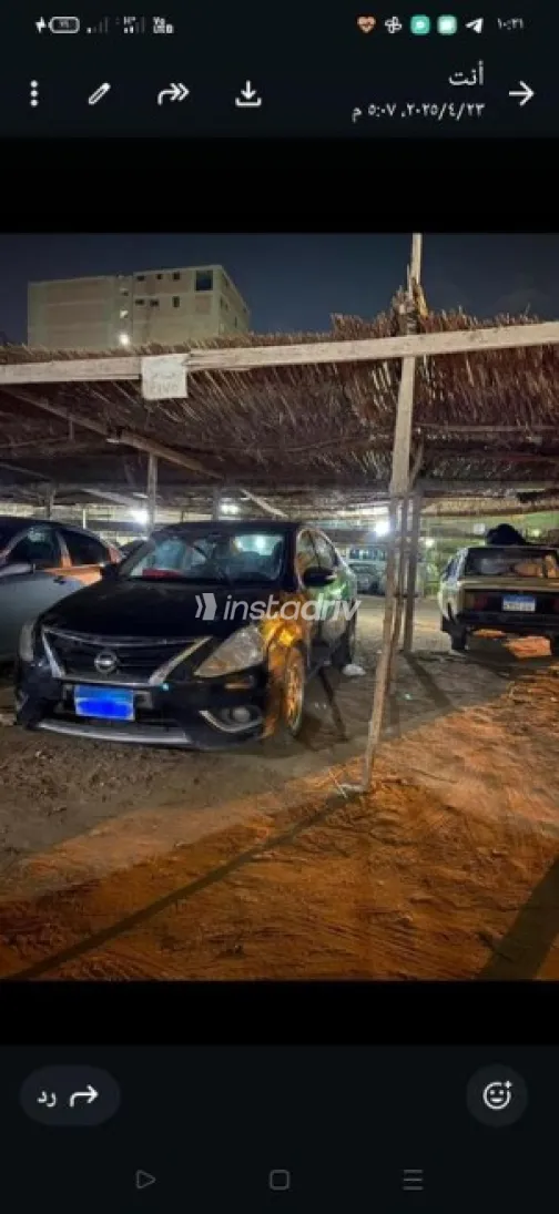 Nissan Sunny 2015 Black Used for Sale - 2