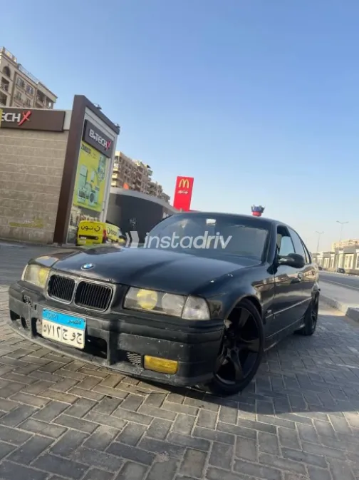 بي ام دبليو 328 1992 أسود مستعملة للبيع - 3