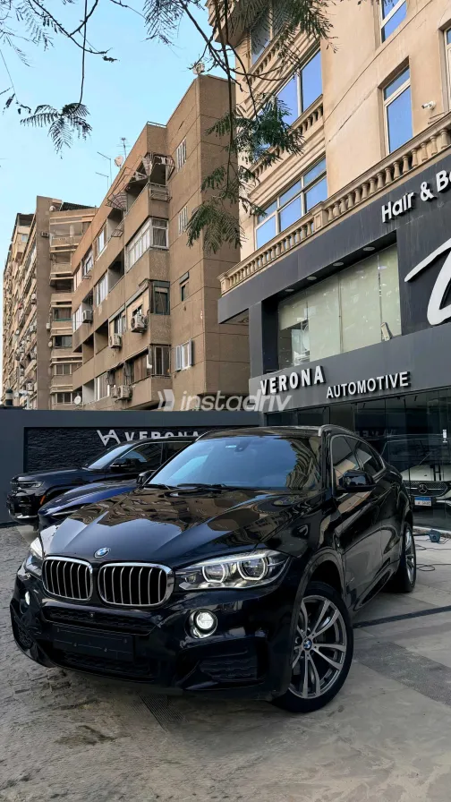BMW X6 2016 Black Used for Sale - 2