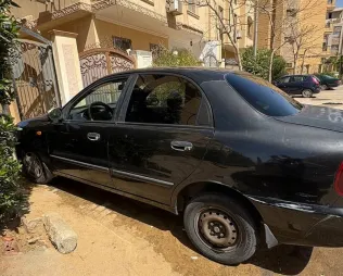 شيفروليه لانوس 2018 أسود مستعملة للبيع