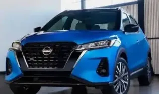 نيسان كيكس 2022 أزرق غامق مستعملة للبيع
