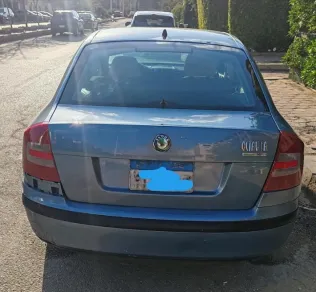 سكودا اوكتافيا A5 2007 أبيض مستعملة للبيع