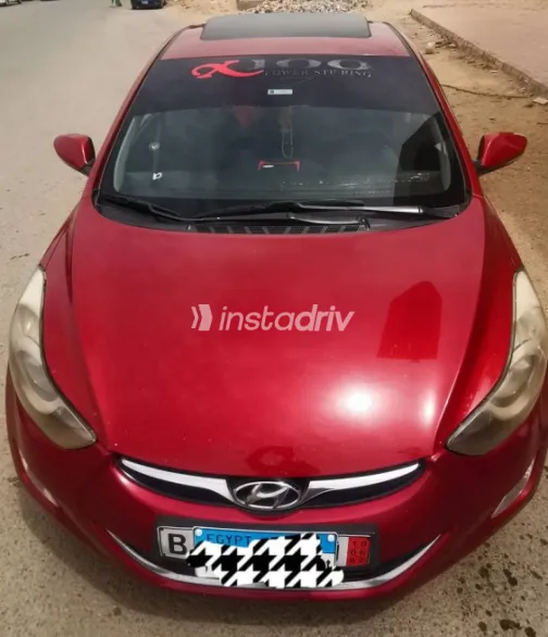 Hyundai Elantra 2013 Red Used for Sale - 2