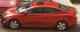 Hyundai Elantra 2013 Red Used for Sale
