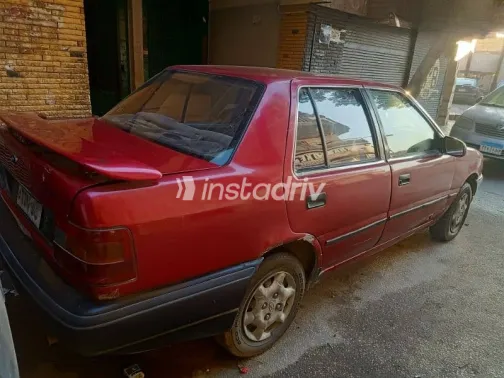 Hyundai Excel 1994 Burgundy Used for Sale - 2