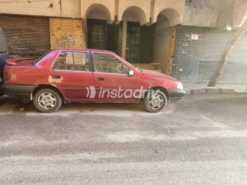 Hyundai Excel 1994 Burgundy Used for Sale - 4