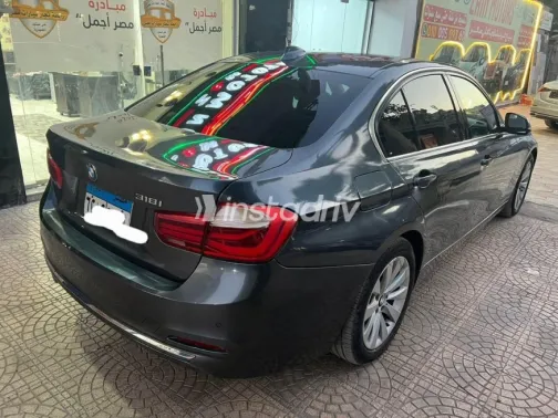 بي ام دبليو 318 2019 أسود مستعملة للبيع - 8