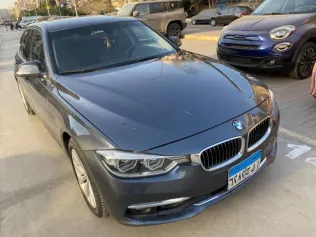 بي ام دبليو 318 2019 أسود مستعملة للبيع
