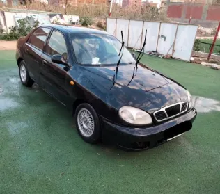 Daewoo Lanos 2002 Black Used for Sale