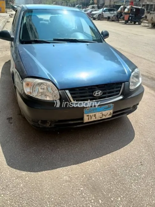 Hyundai Verna 2007 Dark Blue Used for Sale - 1